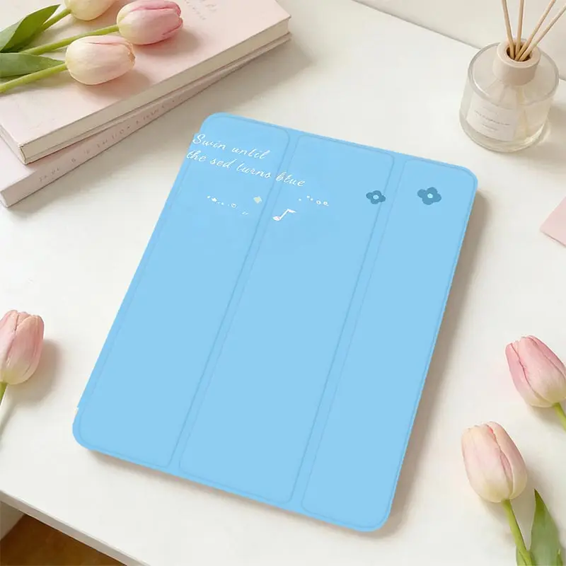 Tri-fold Protective Case For iPad 10.2 7/8/9 4/5th 10.9 iPad A16 2025 11th Air11/13 IPad Mini6 8.3 air3 10.5 Pro11 2nd 3rd 4th
