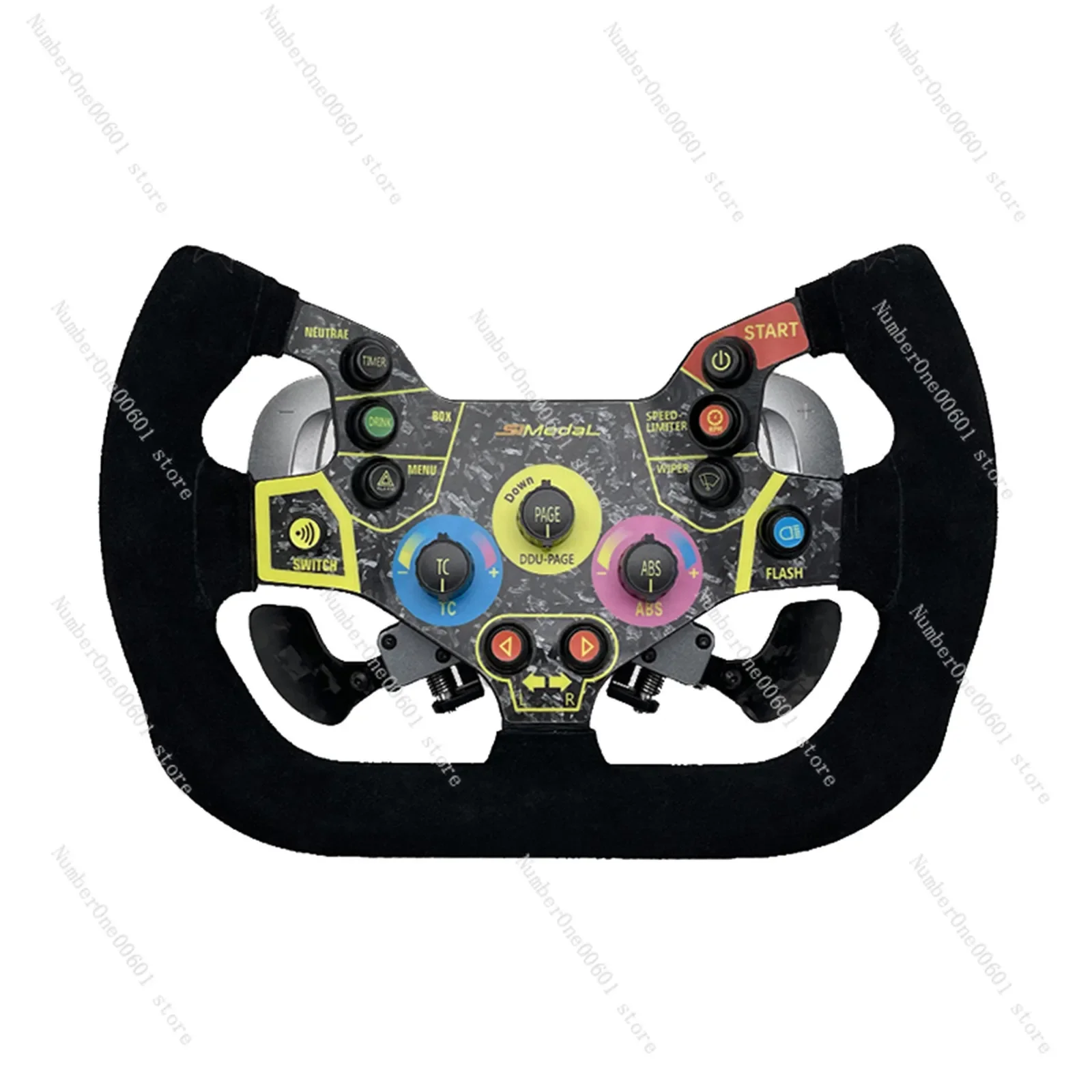 SIMEDAL X-GT Racing Simulator Game Steering Wheel for Simagic MOZA Fanatec Thrustmaster Simucube