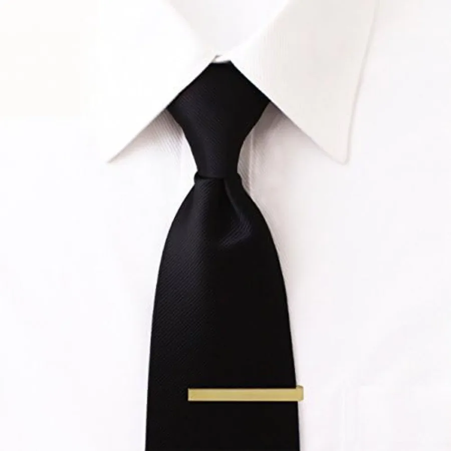 3 قطع من مشابك ربطة العنق الكلاسيكية للرجال دبابيس ربطة العنق الأنيقة مع تصميم 2.2 بوصة مثالية لمناسبات الأعمال الذكرى السنوية للزفاف أ