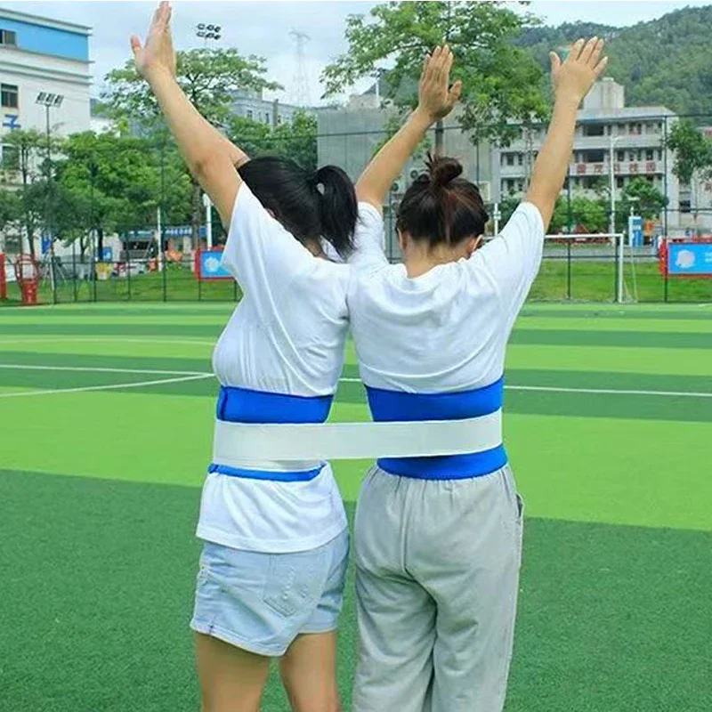 بناء الفريق للبالغين، توسيع خارجي، نشاط رياضي، شريط قماشي يتدحرج حول الحفلات، الألعاب الاجتماعية، دعامة التفاعل بين الوالدين والطفل #2