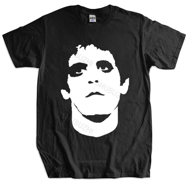 Mens summer cotton tshirt loose tops Lou Reed Rock Punk retro T Shirt  Cool Casual pride t shirt men unisex tee-shirt women