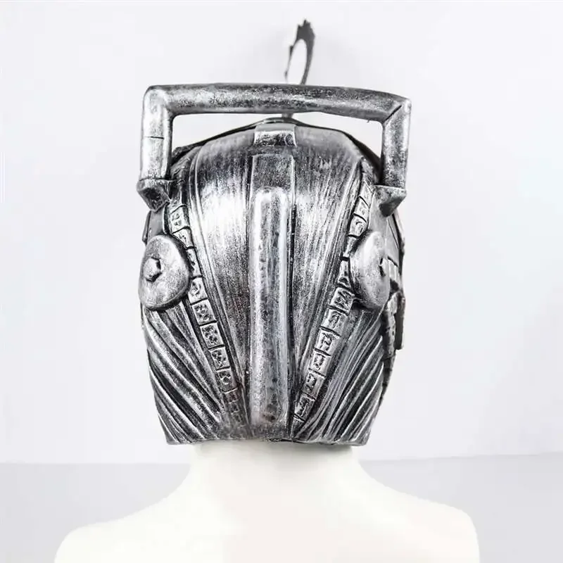 Máscara de Cosplay de motosierra de Anime para hombre, máscara Denji Pochita de látex suave, disfraz de Halloween, máscaras de disfraz de fiesta, accesorios para adultos, talla única Q