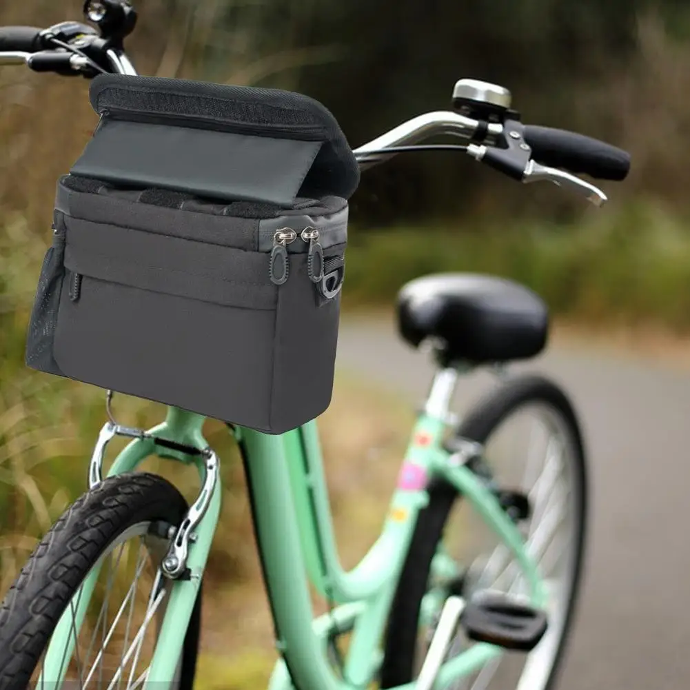 

Bicycle Handlebar Bag Three-dimensional Bike Handlebar Bag Waterproof Bike Handlebar Bags with Phone Holders for Outdoor