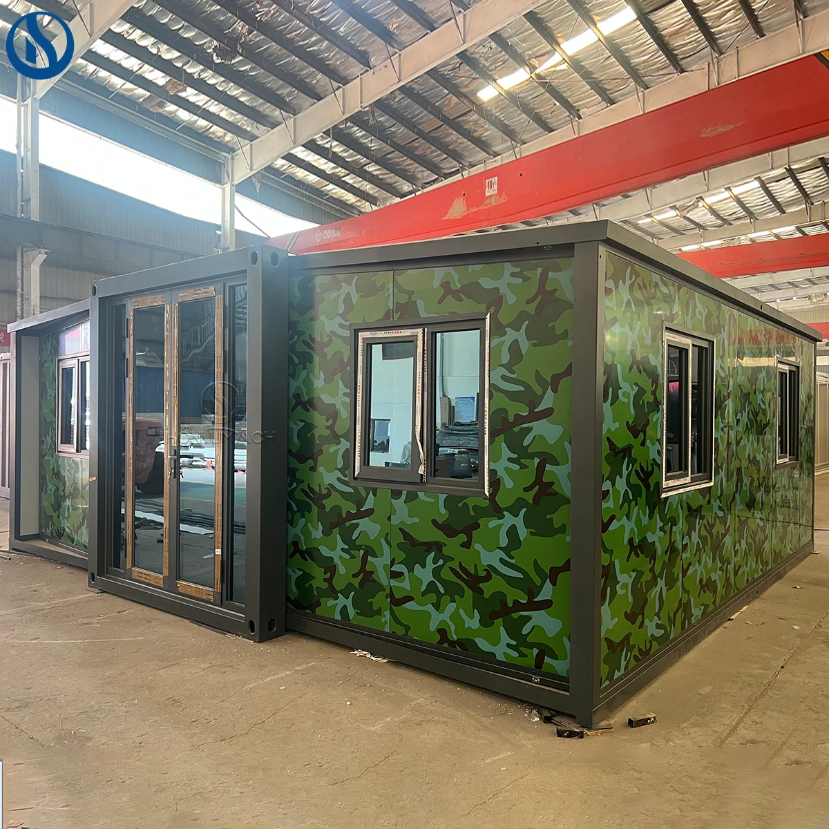 Expandable Container Home Container 20FT Folding Tiny House Expandable Container House Foundation