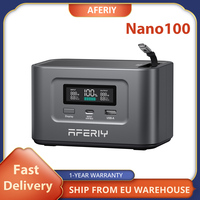 AFERIY Nano100 Portable Power Station, 100W 99.2Wh, Carry-on Airplane, 1.5h Full Charge, 3000+ Cycles LiFePO₄,Telescopic Type-C