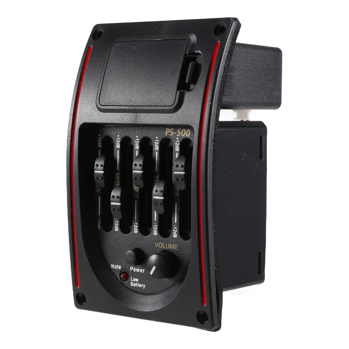 5-Band Tone Controls EQ Equalizer Tuner PS-500 5-Band Acoustic Guitar EQ Preamp Equalizer Pickup Acoustic Guitar XQ