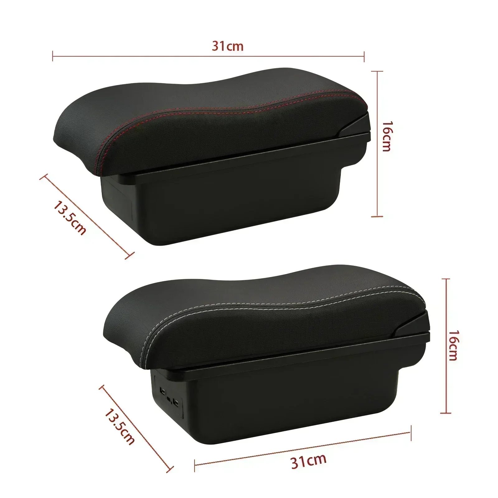For Opel Meriva Armrest Box for Opel Meriva Car Armrest Box Center Console Store Box USB Port Dedicated Retrofit Car Accessories