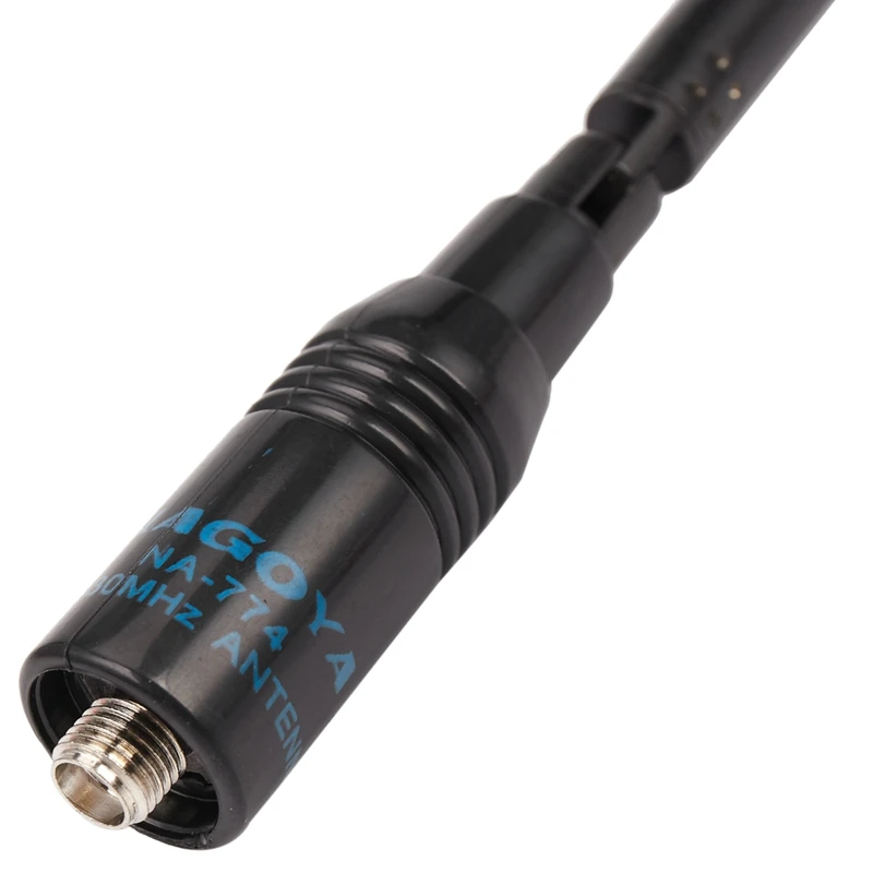 VHF UHF nagoya SMA-F NA-774เสาอากาศแบบคู่สำหรับวิทยุสื่อสารพกพา Baofeng UV-5RE UV-5R UV-82บวก GT-3วิทยุสื่อสาร