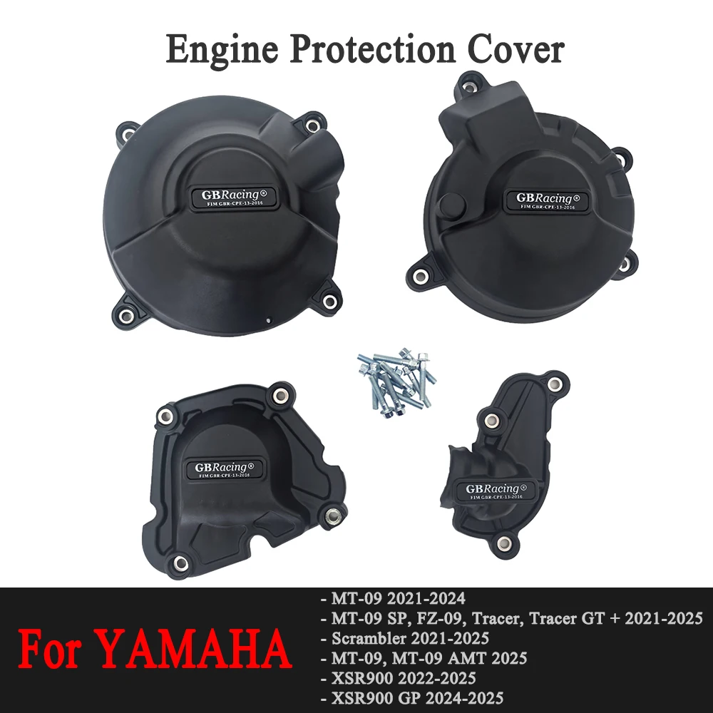 

Защитная крышка двигателя мотоцикла для GB Racing для YAMAHA MT-09 2021 2022 2023 2024 2025 MT-09SP FZ-09 XSR900 R9 TRACER 9 GT