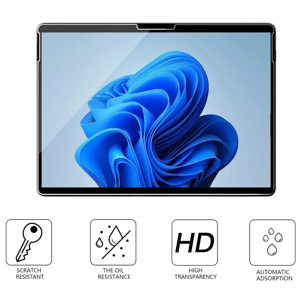 Protector de pantalla de vidrio templado para Microsoft Surface Pro 8, película protectora para tableta de 9X13 pulgadas para Surface Pro 8 9X2020 2021