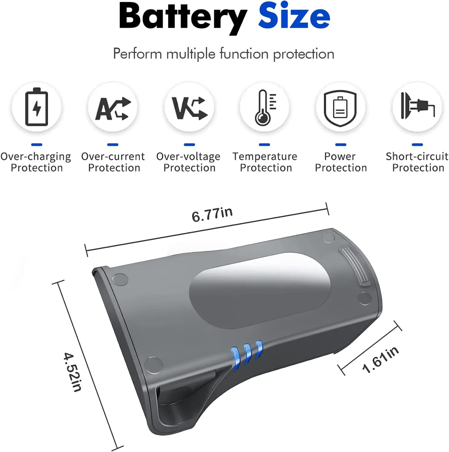 3.5Ah 25.2V XSBT750/XSBT700 Battery For Shark IZ462H IZ462HNP IZ482H IZ483H Vertex Cordless Vacuums XSBT750 Lithium-ion Battery