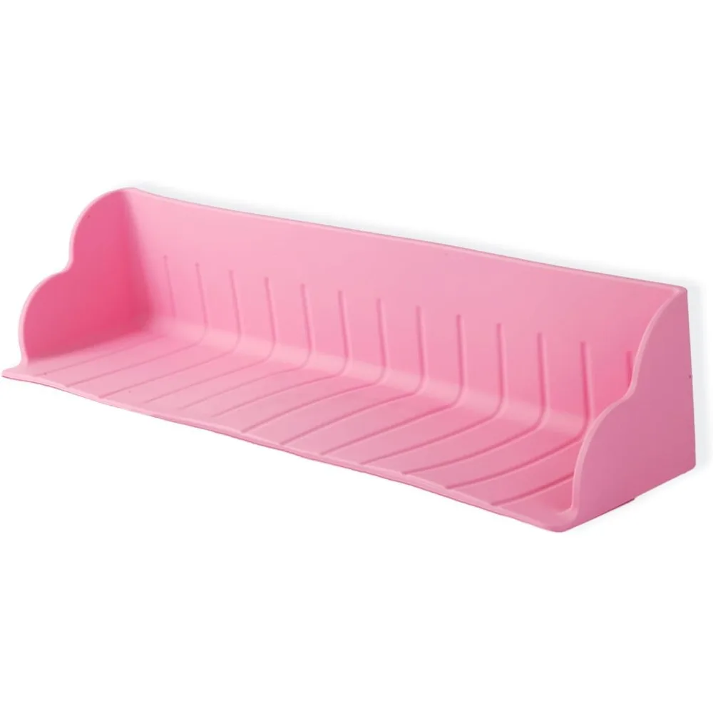 

Брызговик для ванны, силиконовый поднос для ванны, устойчивый к разливу органайзер для ванны и кухонной раковины, полка для хранения игрушек, водонепроницаемый барьер