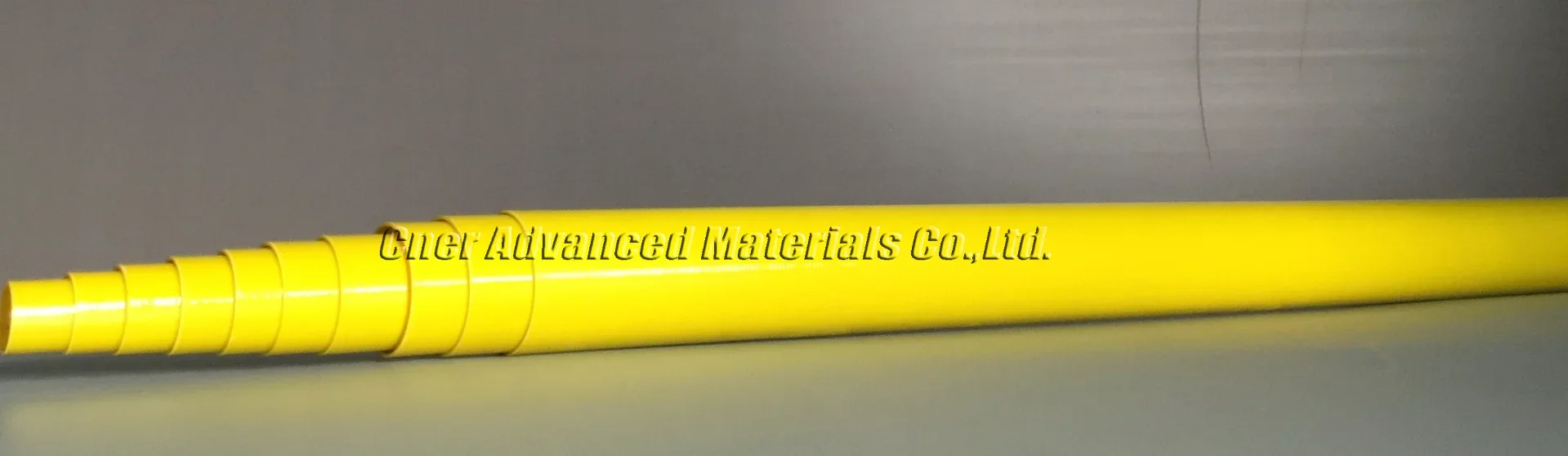 China Supplier Customize High Voltage Insulated Shotgun Telescopic Hot Stick/fiberglass telescopic rods with locking clips