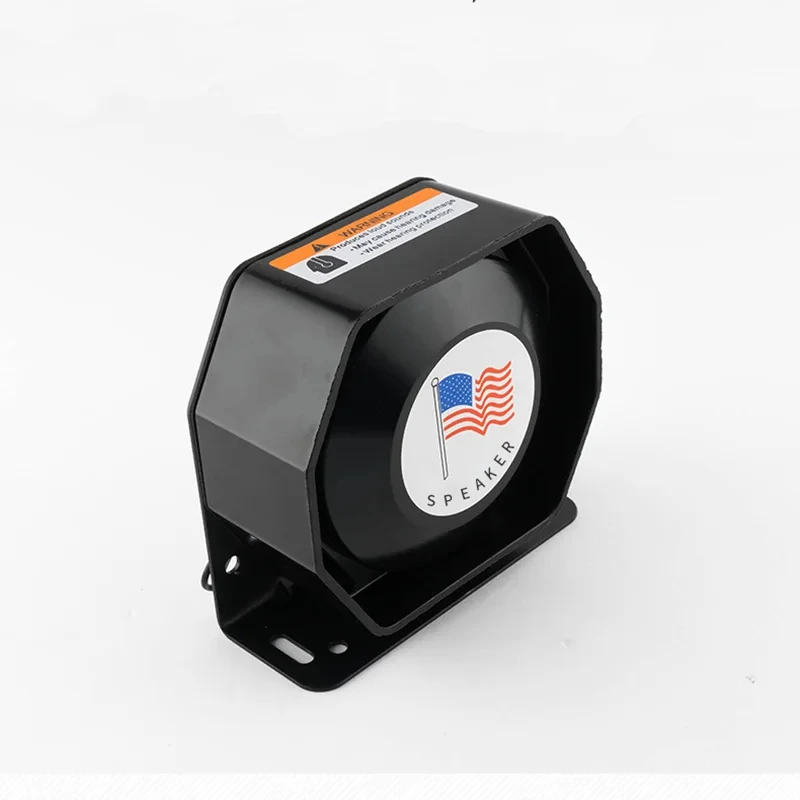 Tone alarm horn 12V/24V automotive, motorcycle, and marine high decibel onboard alarm horn 300W400W alarm horn high pitched horn