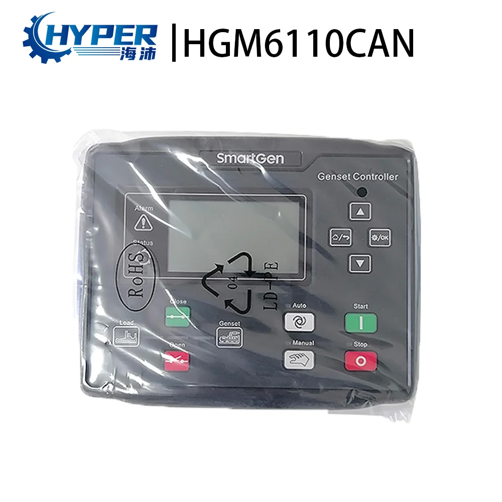 HGM6110CAN SmartGen Original Intelligent generator control module AMF automatic shutdown LCD display panel generator accessories