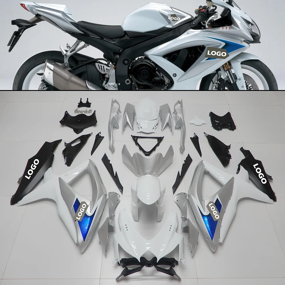 K8 K9 Motorcycle Fairing Set Body Kit For SUZUKI GSXR 600 750 GSXR750 2008 2010 Decoration Plastic Guard Plate Shell Injection