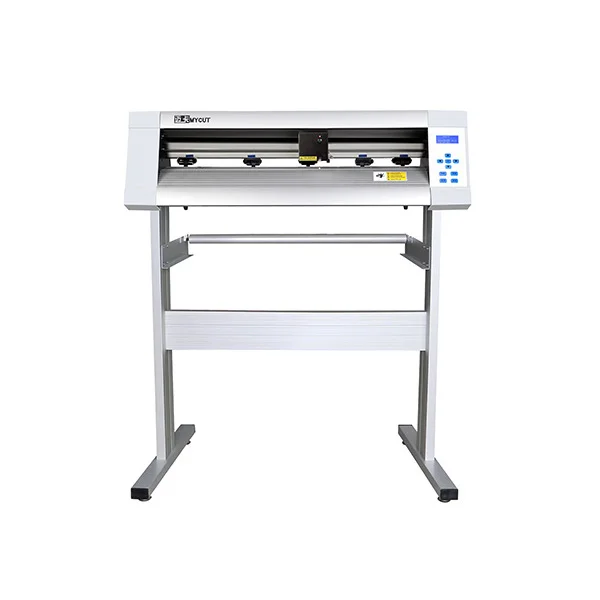 Cortador de Vinil ZJZ Fabricante MYCUT Plotter MG630 2 Pés com Sensor a Laser Plotter de Corte Automático com Prensa de Calor