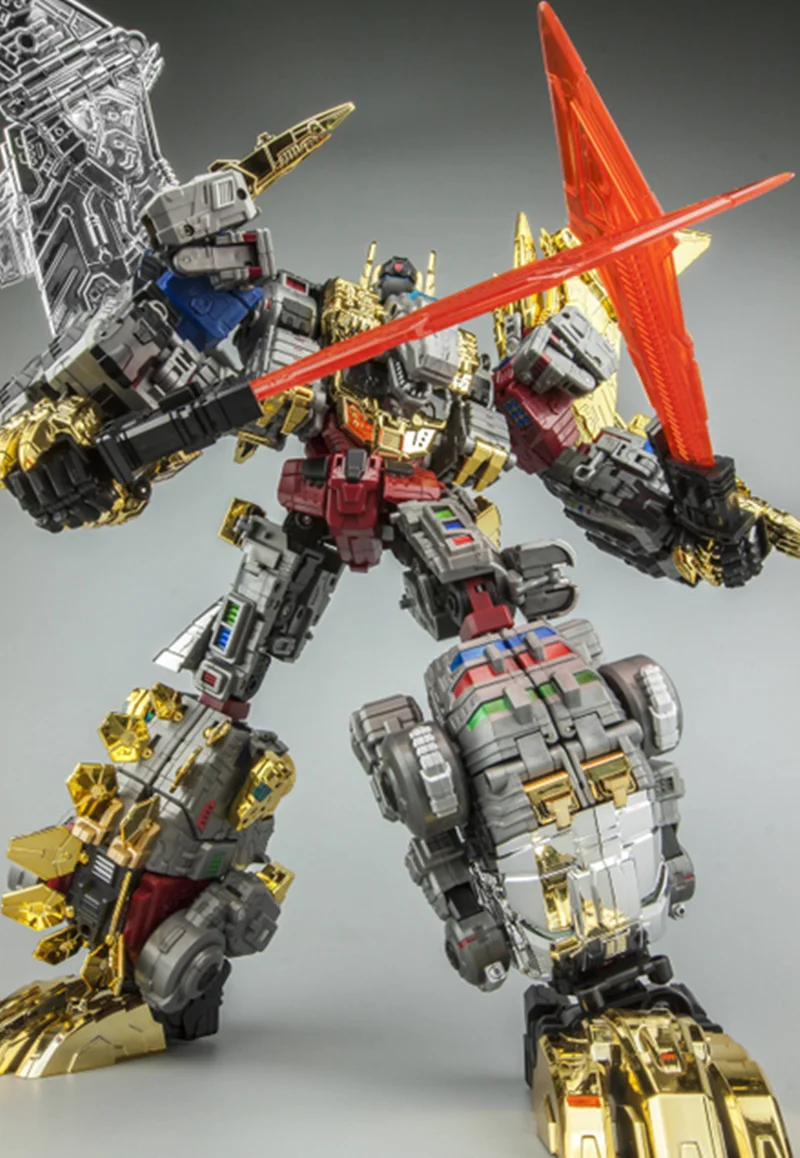 TW Dinoking Big Sword Upgrade Kit For Transformation Volcanicus ZETA Dinobot ZT Predaking Action Figure Accessories 26cm