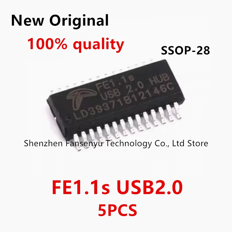 

5Pcs 100% New original USB chip FE1.1s USB2.0 HUB shunt SSOP-28 IC Chip in stock