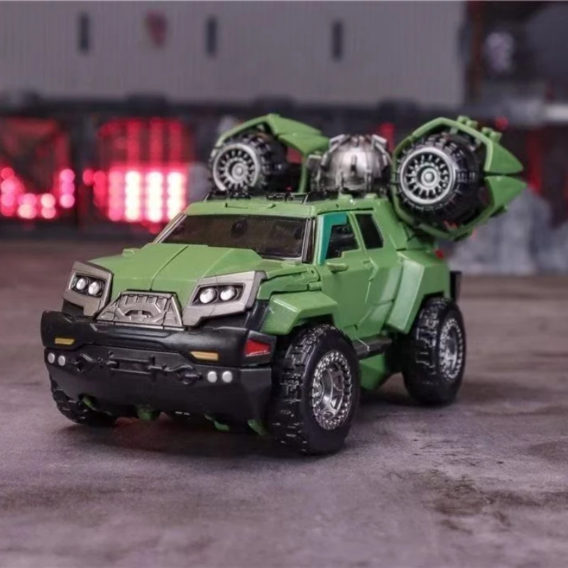 Brinquedo de transformação apc tfp cor original estúpido verde partição móvel robô modelo caixa original menino presente coleção presente