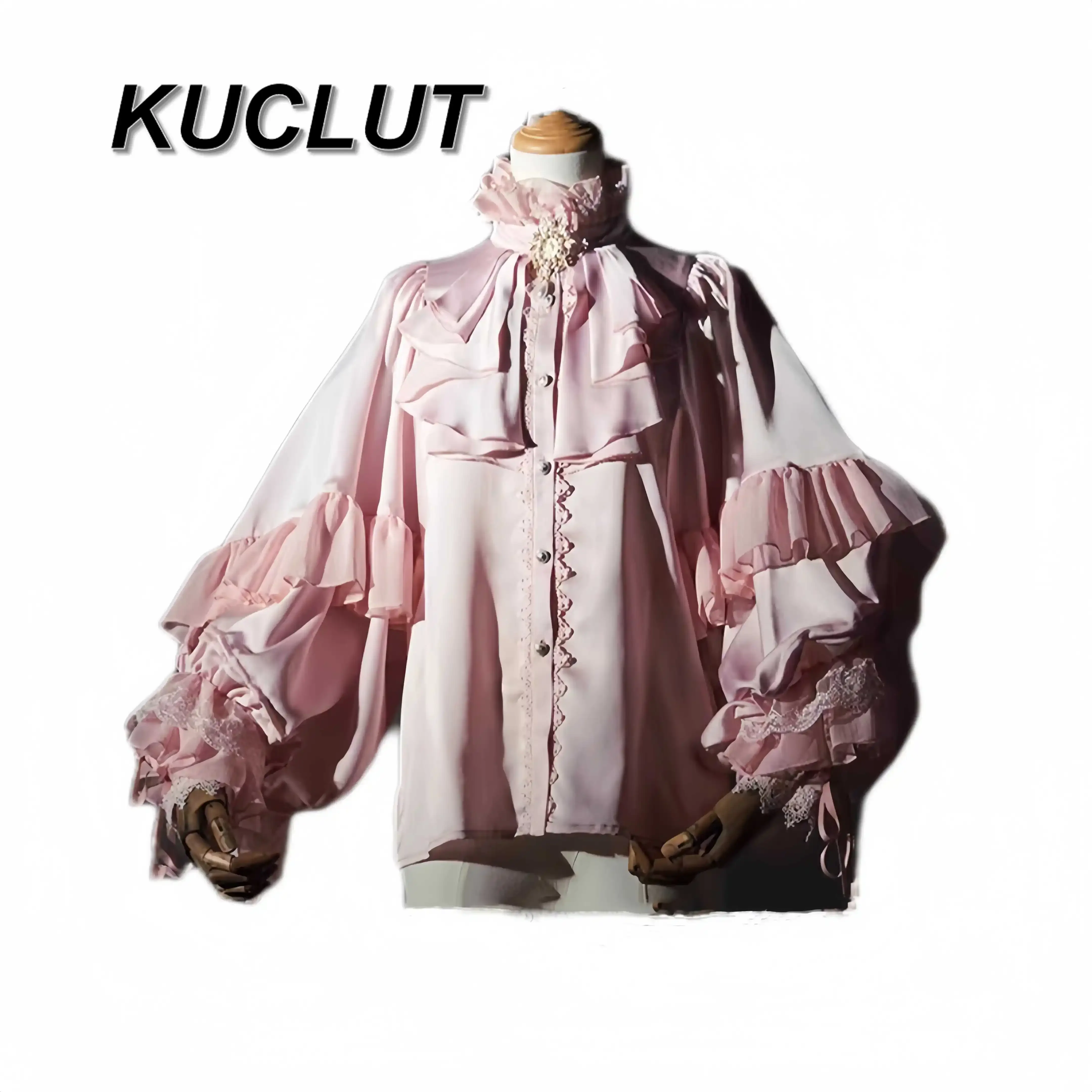2025 Spring New Dark Lolita Shirt Simple Long Sleeve Loose Casual Shirts Punk Goth Style Y2k Blouse Women's Tops Fashion