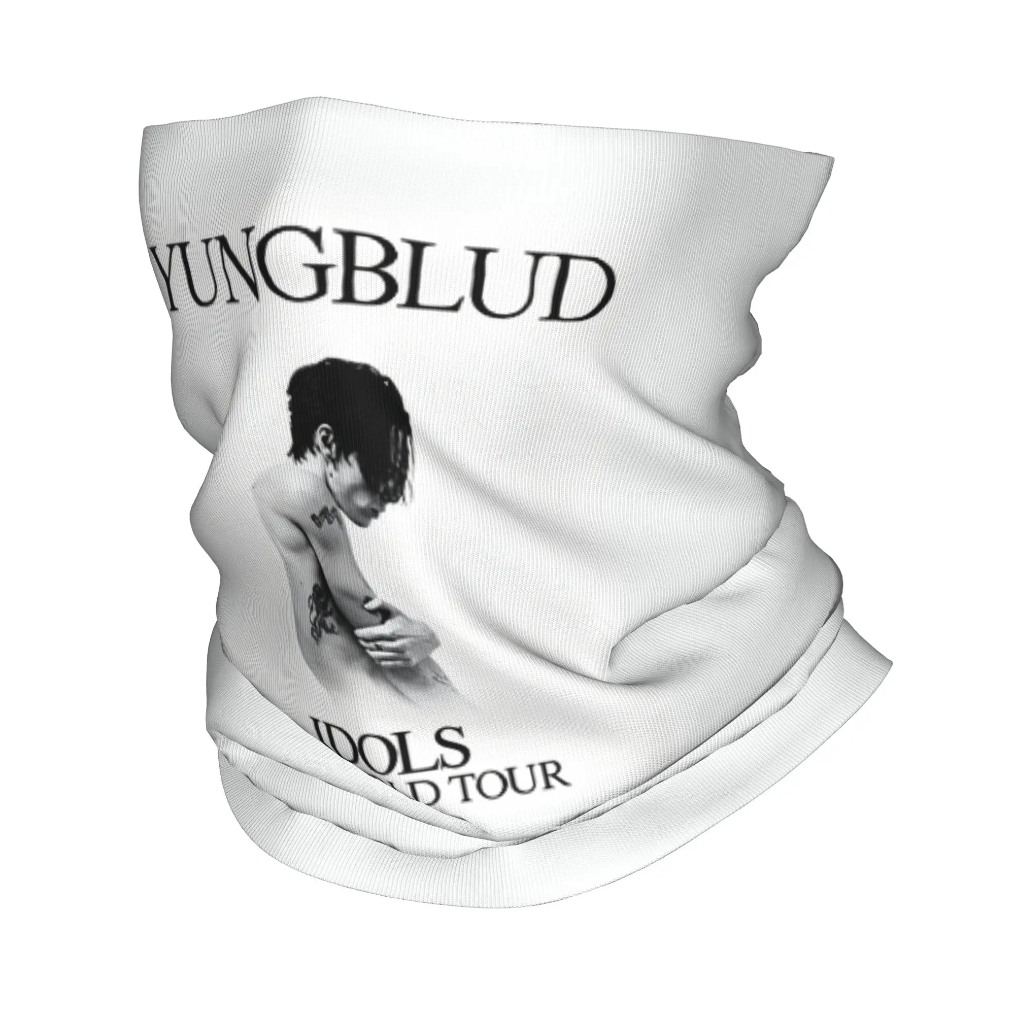 Yungblud IDOLS The World Tour Merch Bandana Neck Gaiter Printed Mask Scarf Face Mask Riding For Men Women Adult Breathable