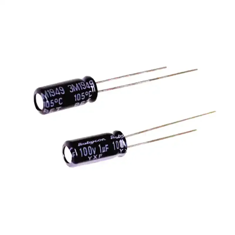 10Pcs/50Pcs Rubycon YXF Series 100V1uF 5X11MM 105° High Frequency Low Impedance Long Life Aluminum Electrolytic Capacitors