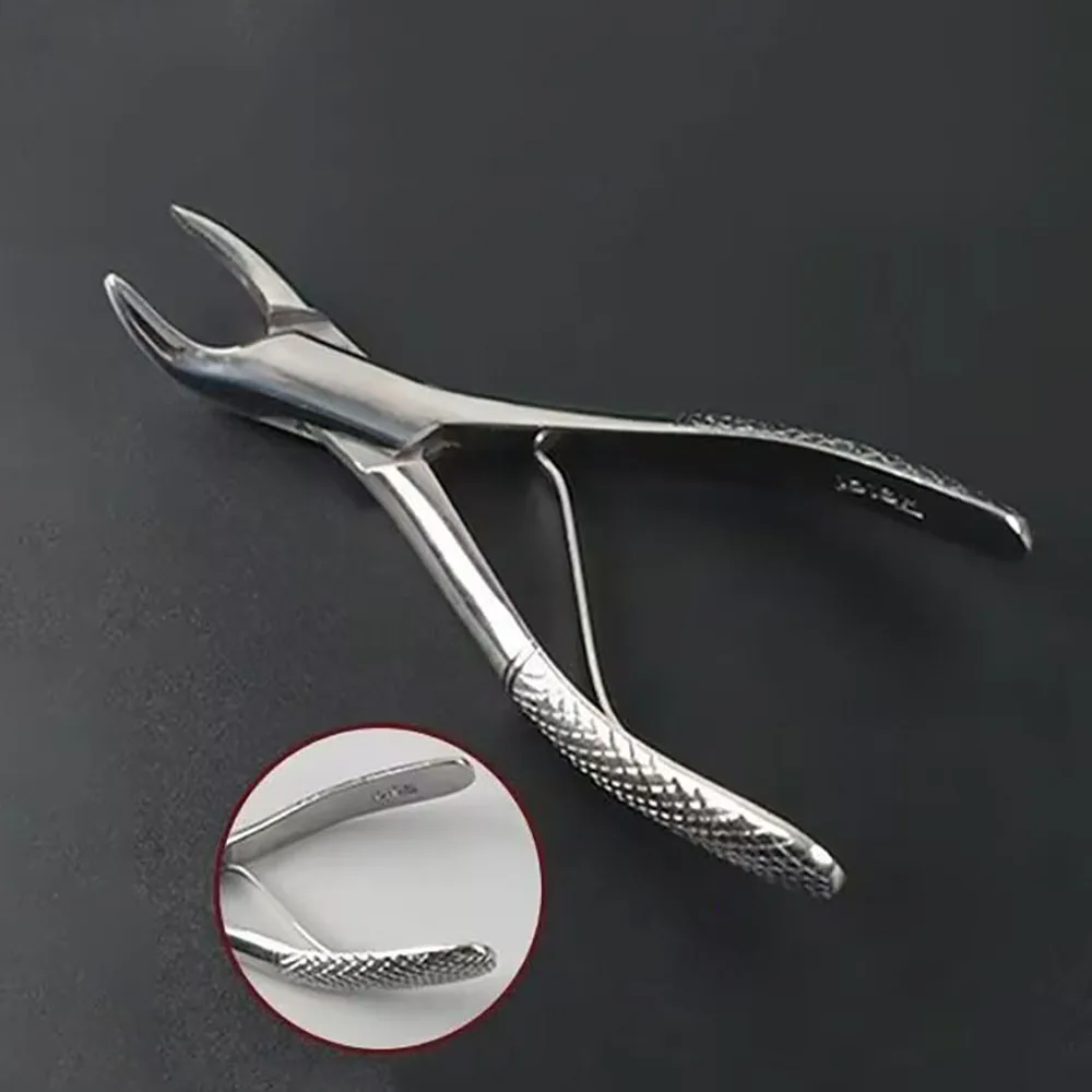 Dental Surgical Instruments Universal Children's Tooth Extraction Plier 45 Degree Forceps for Kids Teeth Extraction Dentist Tool