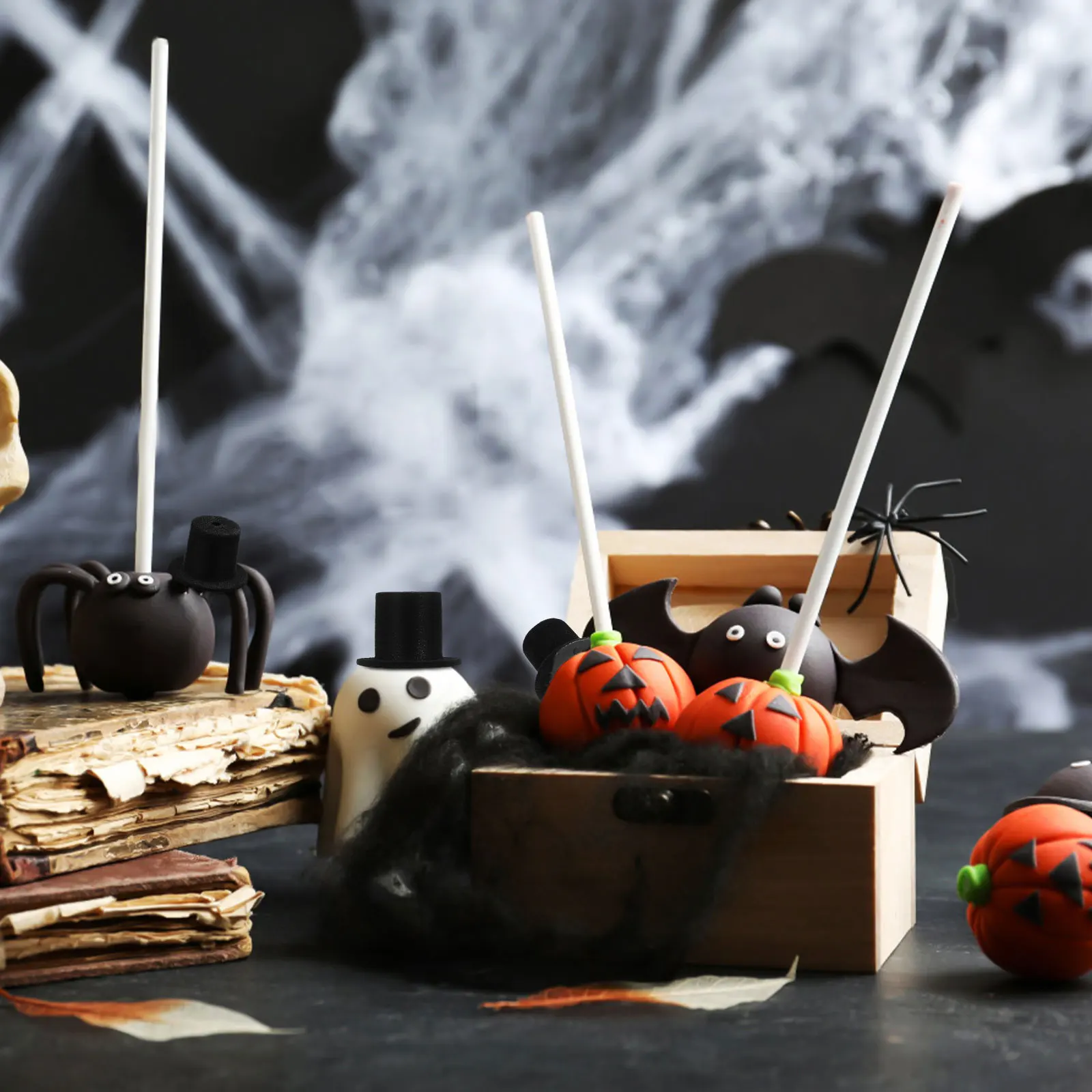 40Pcs Mini Formal Hats Black Small Top Hat for DIY Pet Hat Trick Decor Birthday Carnival Party Decoration Supplies