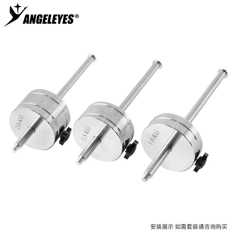 

Angeleye Xingye 304 балансировочный молоток из нержавеющей стали, аксессуар для телескопа, прецизионный инженерный инструмент, весы 1 кг, 1,5 кг, 2 кг