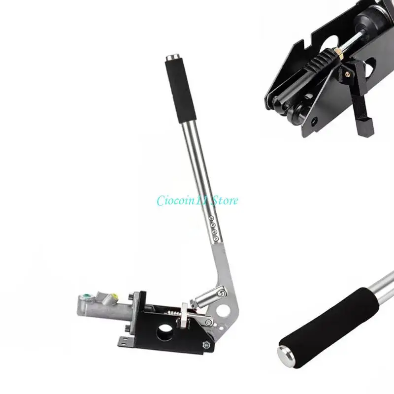 Y1UB Ergonomic Extended Handle Hydraulic Handbrake Lever Universal Racing Brake for Automotive Modification
