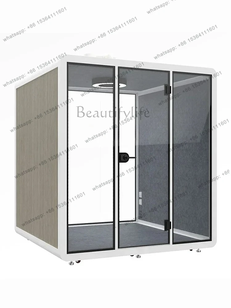 

Mobile Soundproof Room Home Soundproof and Mute Cabin Live Studio Telephone Booth Piano Room Recording