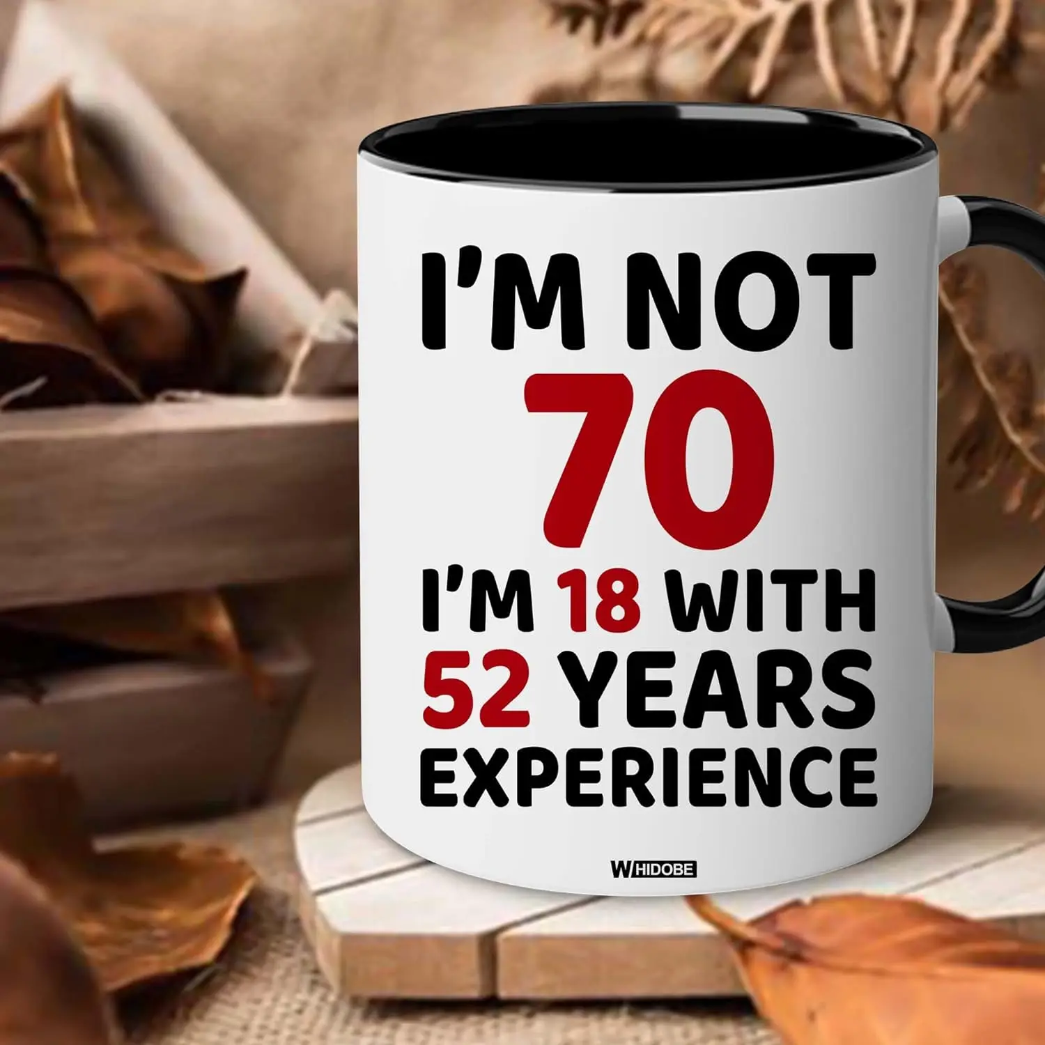 70th Birthday Gifts for Women, Men, Dad, Mom - 1954 Birthday Gifts for Women, 70 Years Old Birthday Gifts Coffee Mug for Wife, F