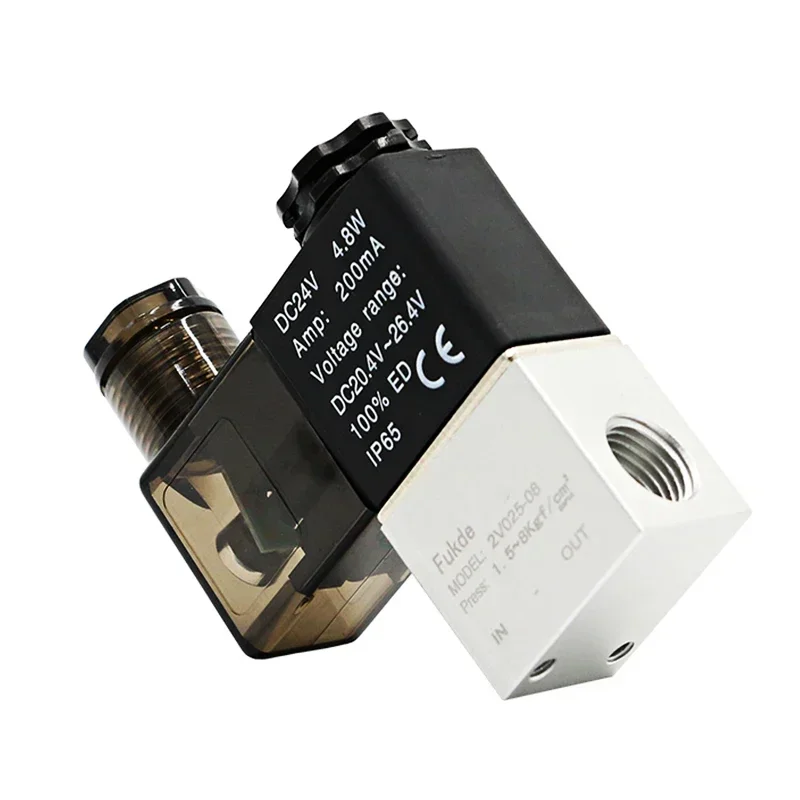 Air Solenoid Valves 2V025-08 2 Position 2 Port 1/4