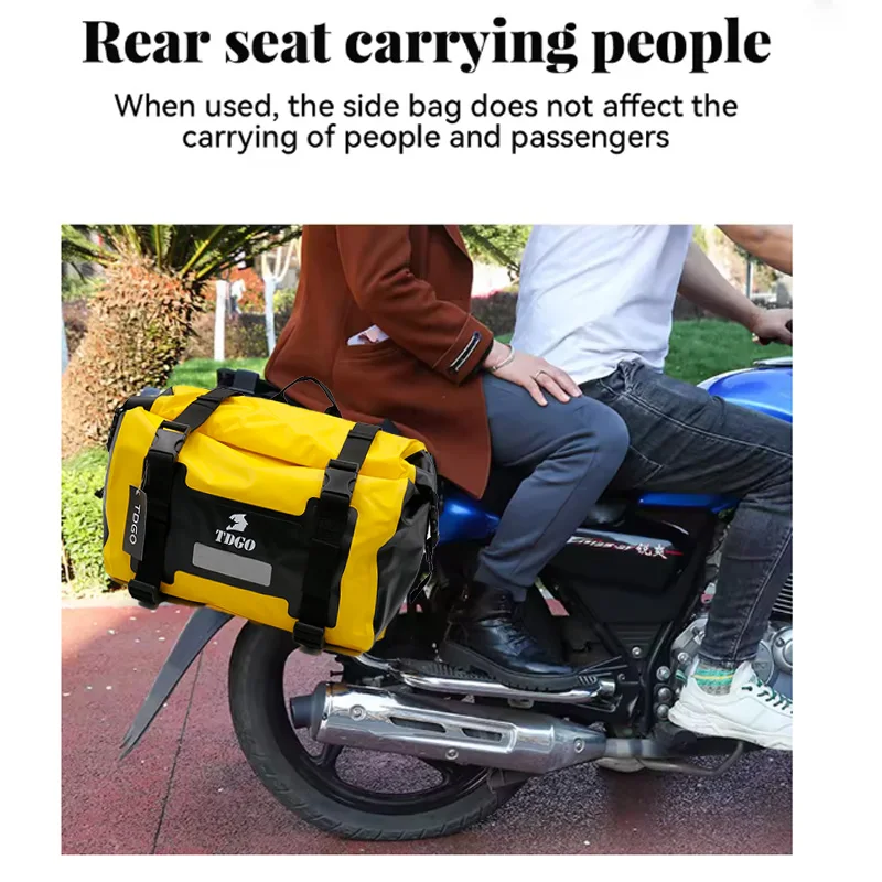 

Прочные мотоциклетные седельные сумки, боковые сумки из мягкой ткани с внутренними карманами — подходят для мотоциклов Harley/Ducati/Yamaha