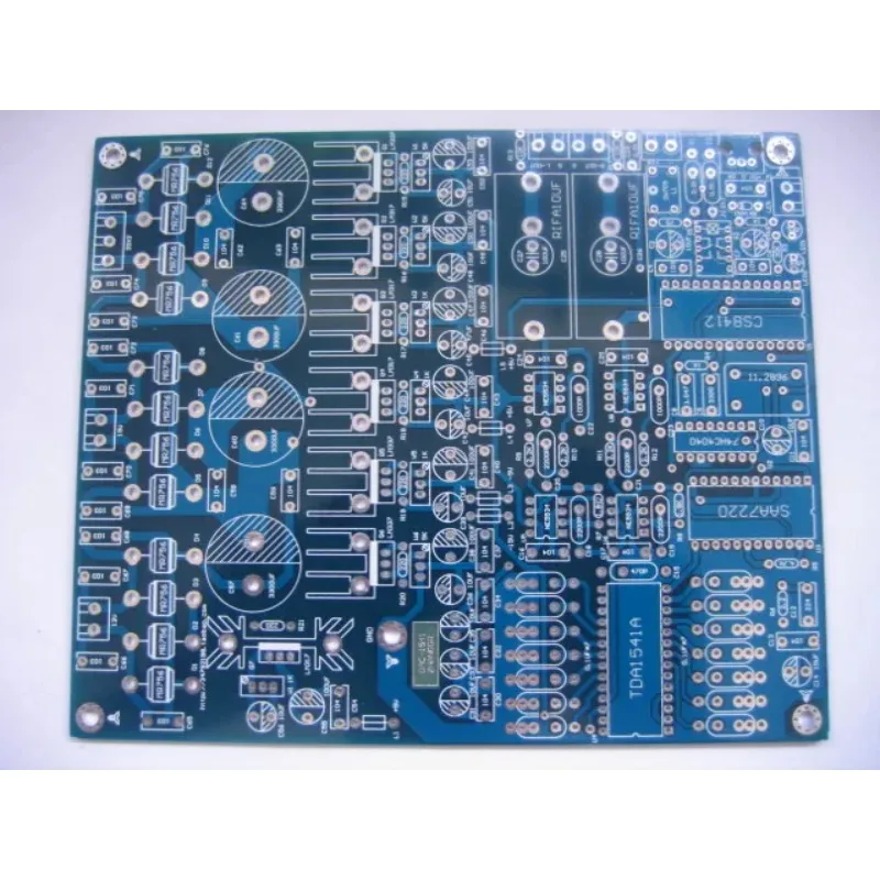 TDA1541 PCB Blank Board Fourth Edition Immersion Gold Board