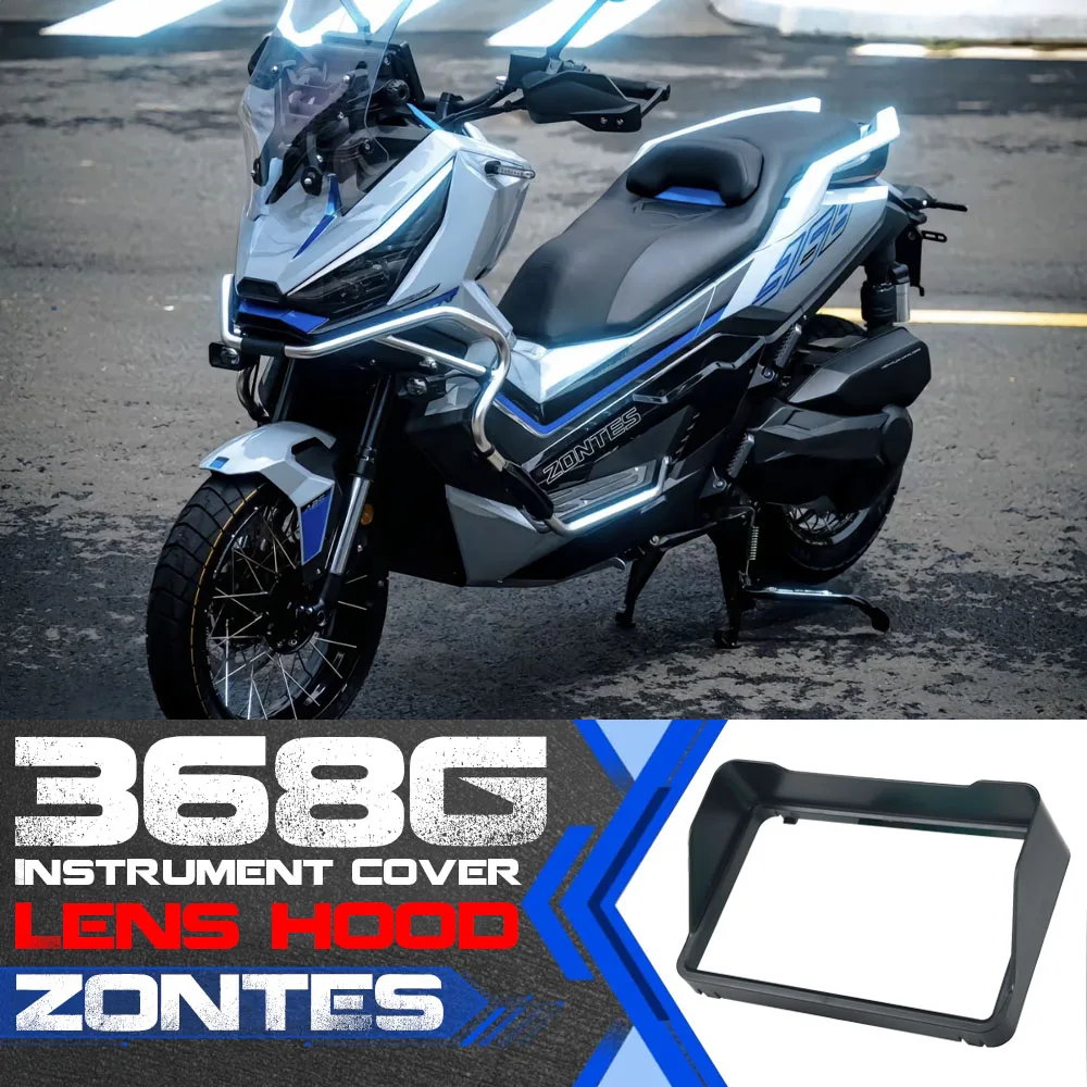 

For ZONTES 368G G368 368 G 2024 Motorcycle Accessories Sun Visor Cover Instrument Screen Sunshade Guard Protection Dashboard