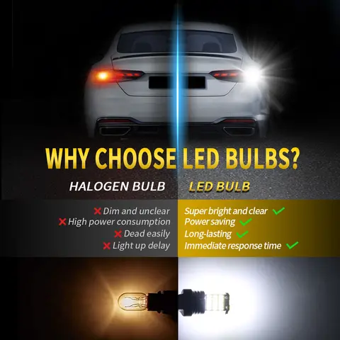 KEIN 1x T15 P21W 1157 T20 T25 W16W 1156 BA15S S25 R5W R10W BAY15D P21/5W PY21W 7440 W21W 7443 3157 3156 LED-billampor 10 best sales LED T25 - №7