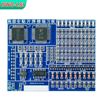 SMD/SMT Components Soldering Practice Board Electronic Project Kits DIY Soldering Kit Skil