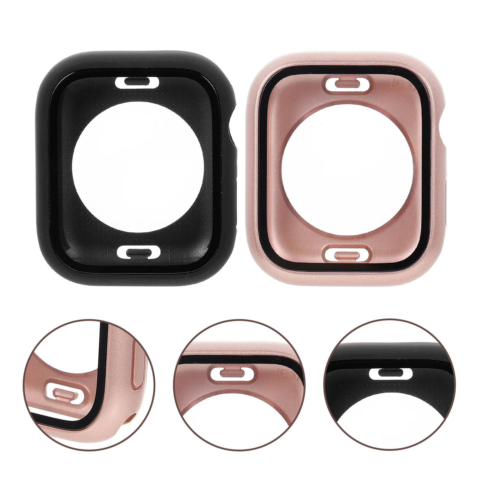 

2 шт. водонепроницаемый чехол для часов, защитные чехлы, устойчивые к царапинам, защита экрана часов, прочный чехол для умных часов