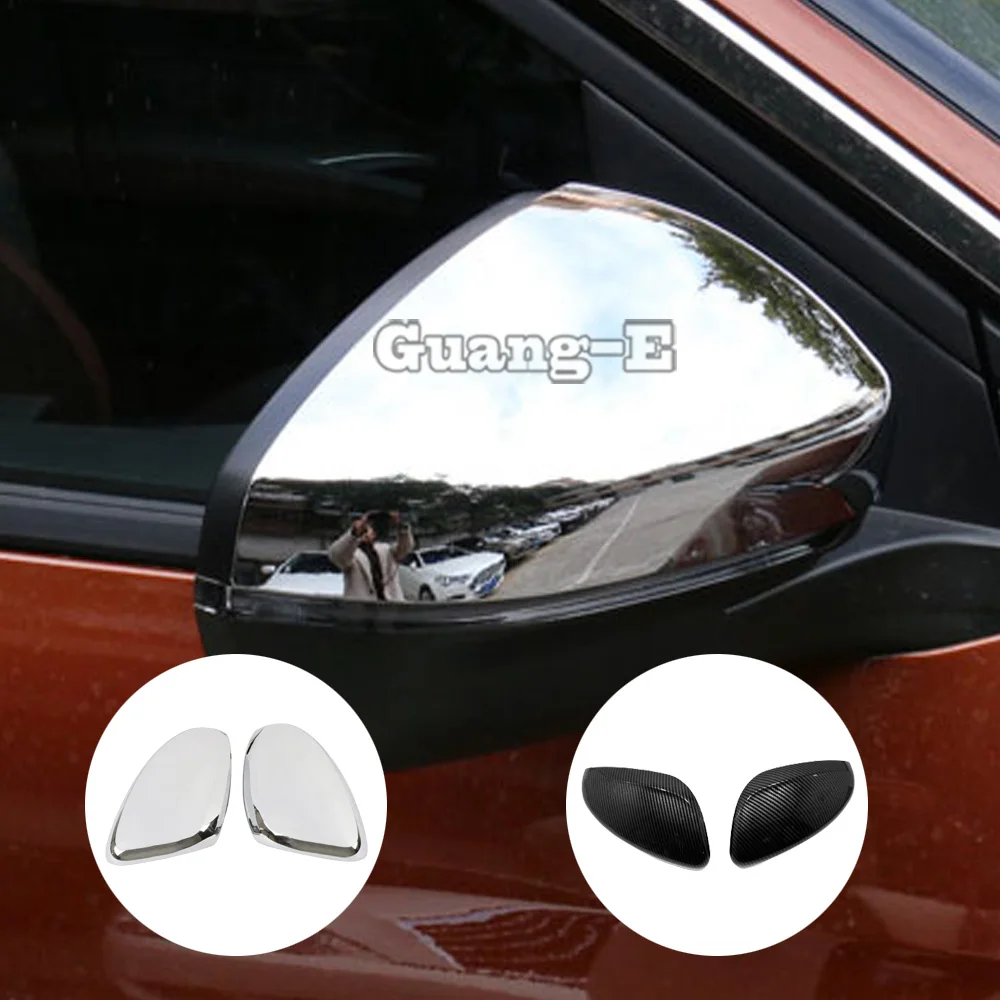 

Car ABS Decoration Car Stick Rear View Rearview Side Glass Mirror Cover Trim Frame For Peugeot 301 2014 2015 2016 2017 2018 2019