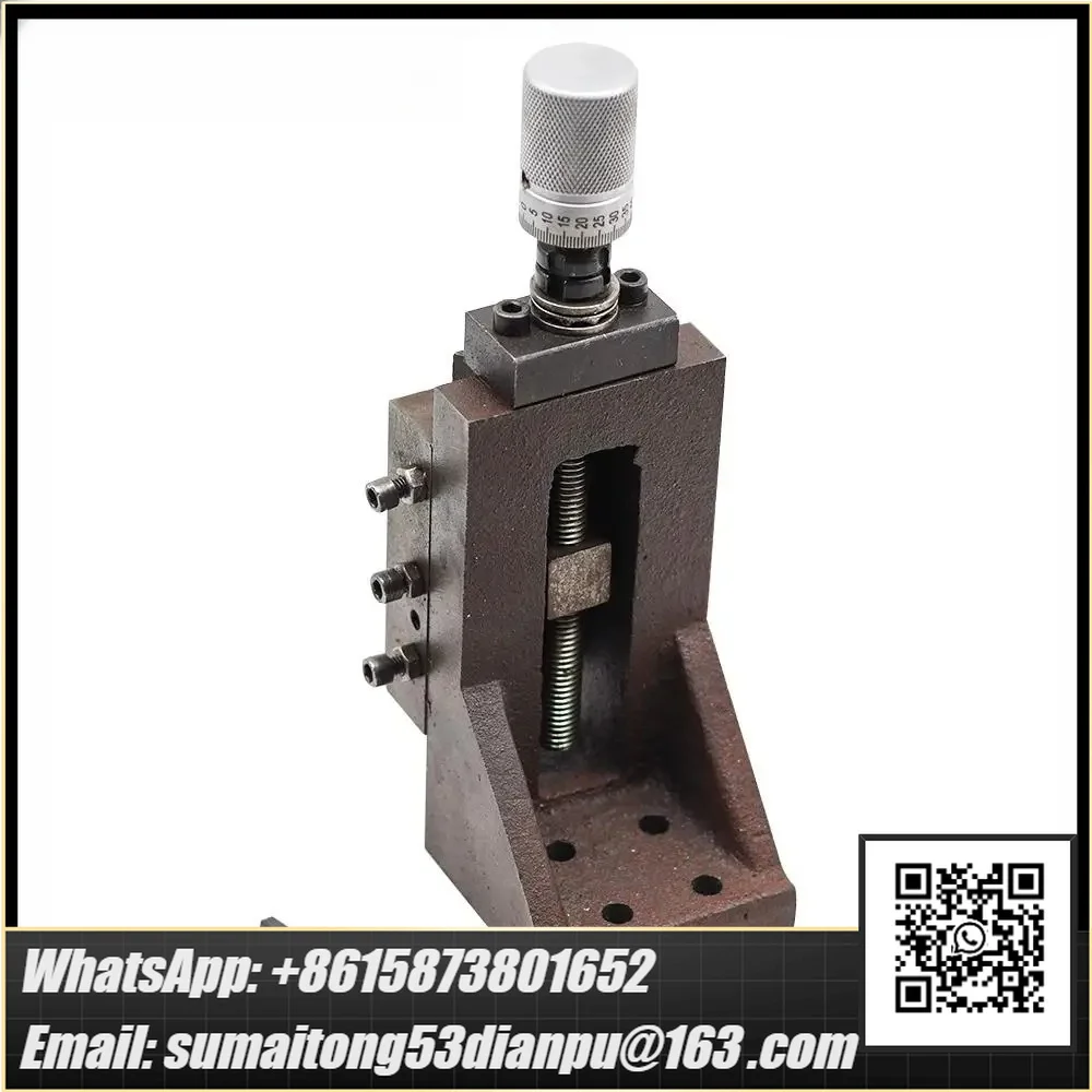Cylindrical Scale Vertical Right Angle Dovetail Slot With Rod Screw Carriage Slide Table Pallet L-type Lifting Slide No. 1