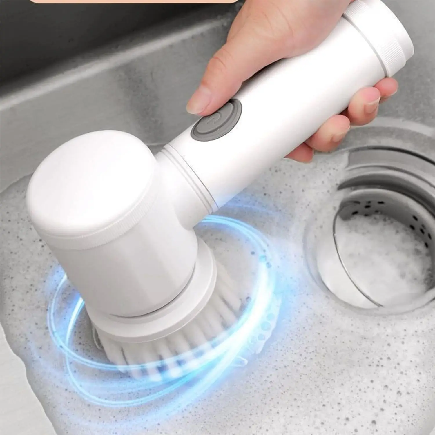 

Electric Spin Scrubbers Electric Spin Scrubbers Multi-Function Electric Washing Machine Powerful Cleaning Brush for Bathroom Kit