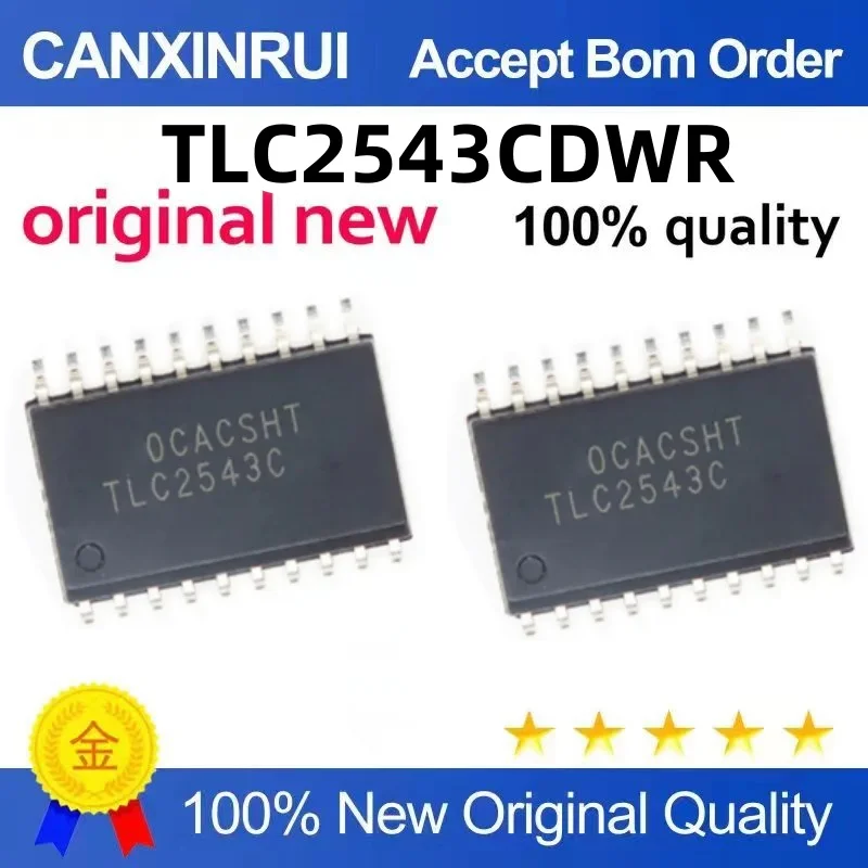 TLC2543CDWR CDWRG4 TLC2543CDW TLC2543C SOP-20 analog-to-digital converter IC