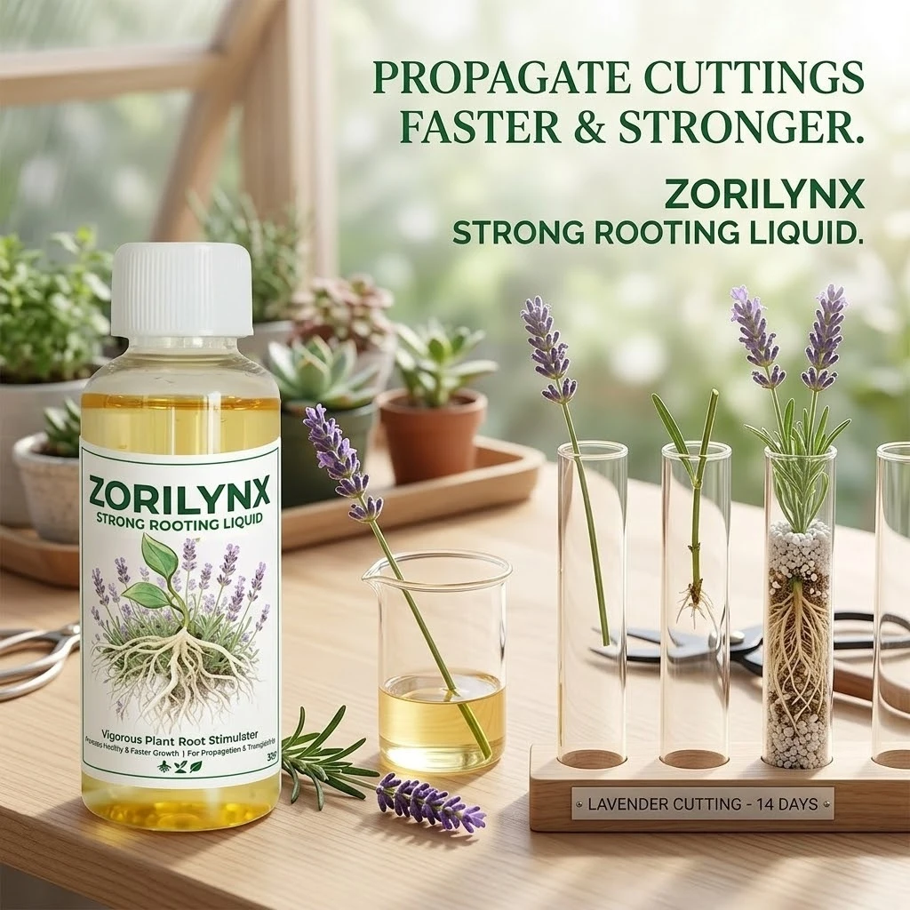 Concentrated Plant Rooting Liquid 35ml, Effective Hormone Growth Booster for Cuttings Seedlings Flower Rapid Rooting
