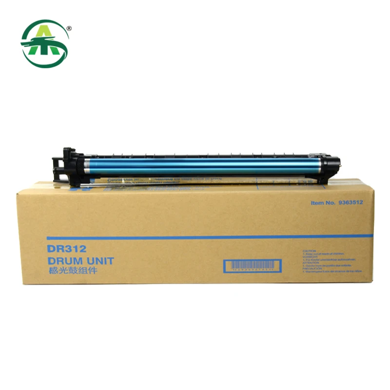 

1PC BK DR312 DR-312 Drum Unit For Konica Minolta bizhub 227 287 367 Compatible Copier Supplies Imaging Unit