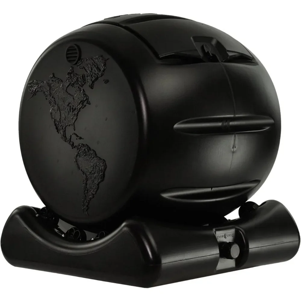 

The Cutest Composter in The World in Black, Made in America, Food Safe, BPA and Rust Free, No Assembly Required