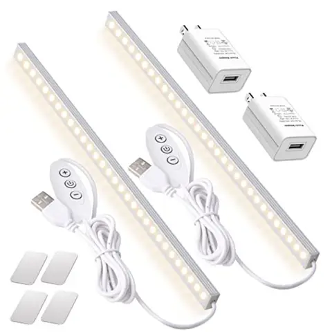 Dimmable USB-Powered LED Light Bar for Closets & Under Cabinets