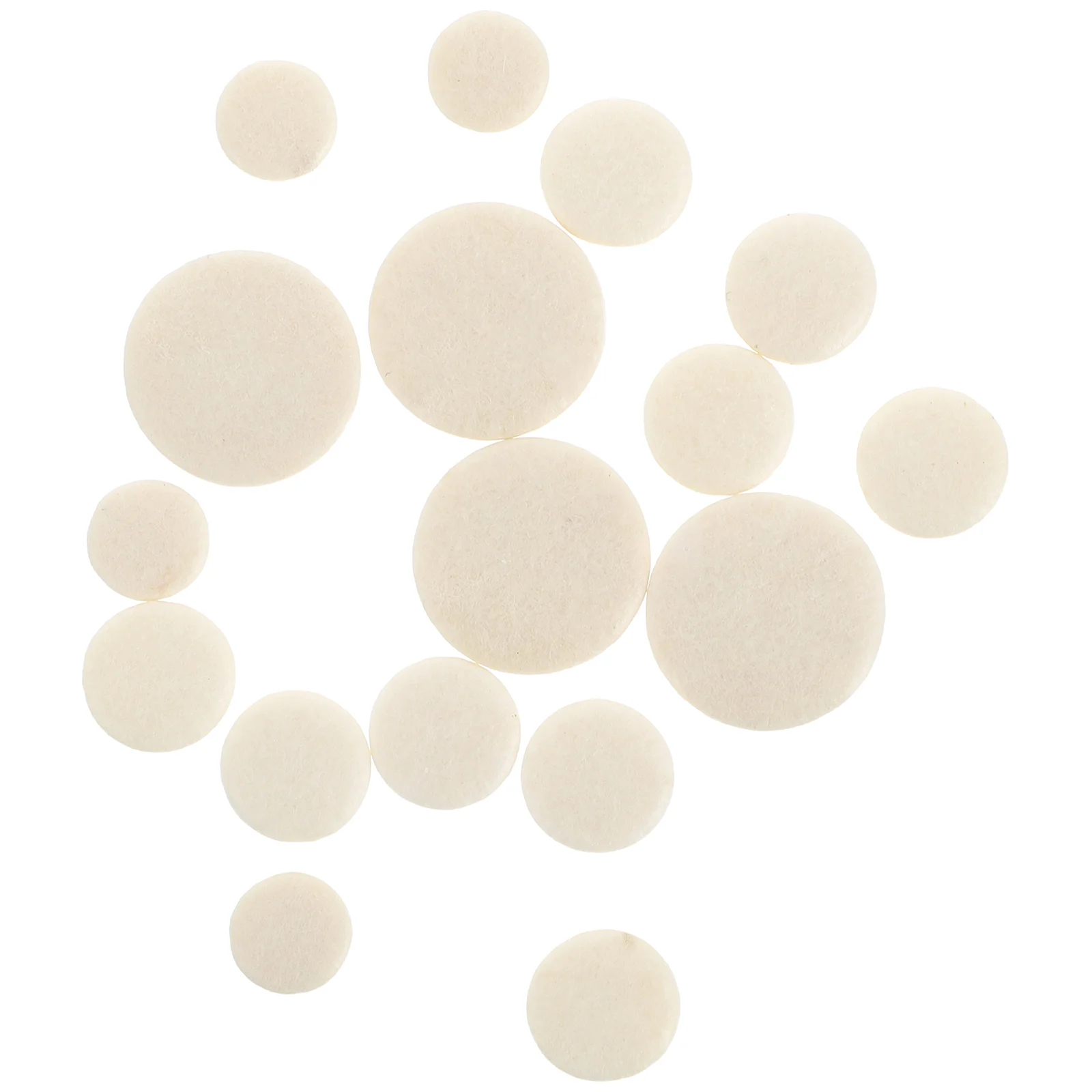 

17pcs Clarinet Sound Hole Pad Cushion Durable Anti Vibration Musical Instrument Replacement Accessories Flat Key Gasket
