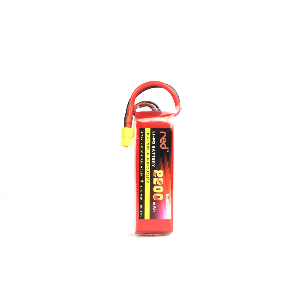 Batería LiPo 3S para helicóptero, avión, coche, barco, cuadricóptero Dron, 11,1 V, 2200mAh, 25C, 35C